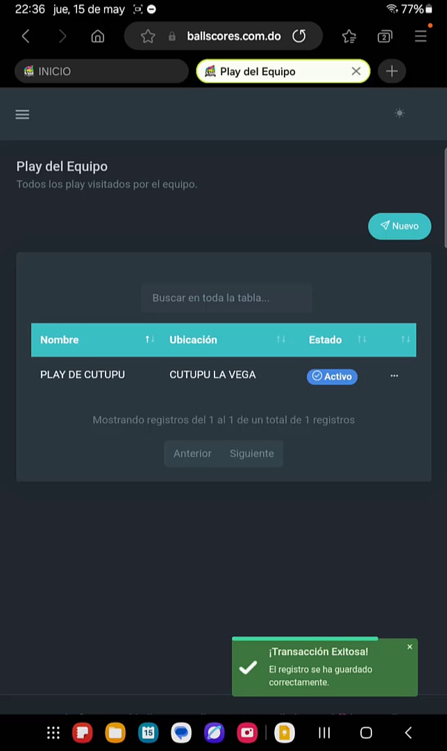 Administración de Play
